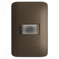 Conj. 4x2 sensor presença parede 120g 1/3,smart x control app micr bronze